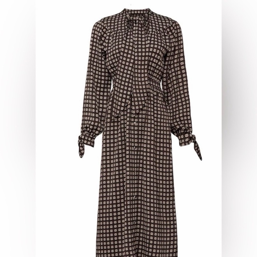 Sweet Baby Jamie Black and White Midi Dress